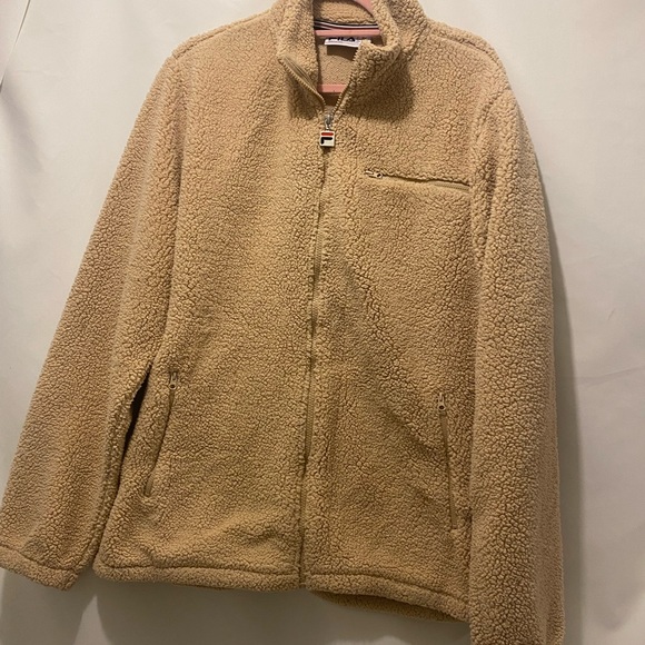 Urban Outfitters Fila Sherpa (teddy bear) jacket - Picture 2 of 4